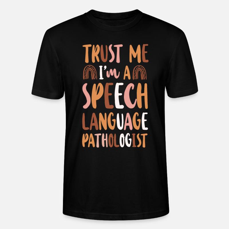Speech Therapist Therapy Assistant - Stanley/Stella Unisex Bio-T-Shirt CRAFTER - Schwarz