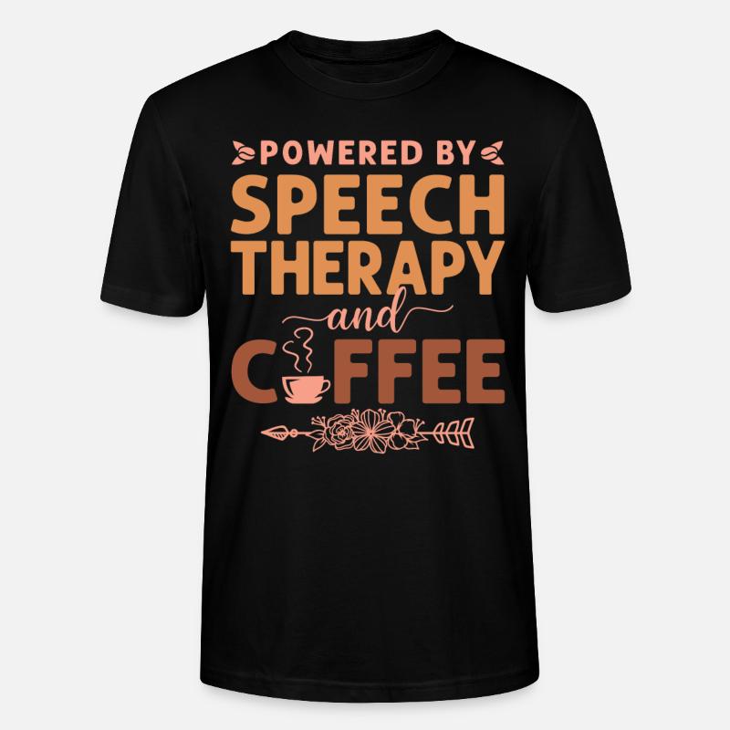 Speech Therapist Therapy Assistant - Stanley/Stella Unisex Bio-T-Shirt CRAFTER - Schwarz
