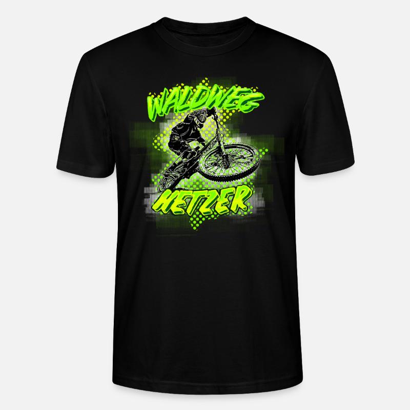 Mtb 1 07 Zeichenfläche 8 - Stanley/Stella Unisex Bio-T-Shirt CRAFTER - Schwarz