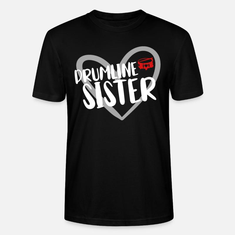 Drumline Drum Cadeau - T-shirt bio CRAFTER Stanley Stella Unisexe - noir