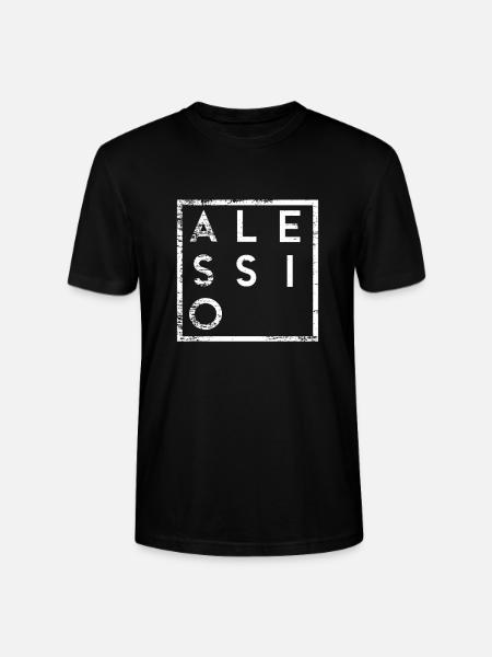 Alessio Minimalisme - T-shirt bio CRAFTER Stanley Stella Unisexe - noir
