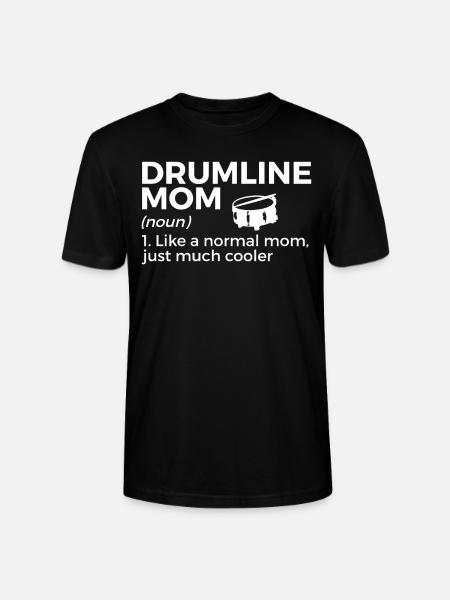 Drumline Trommeln Geschenk - Stanley/Stella Unisex Bio-T-Shirt CRAFTER - Schwarz