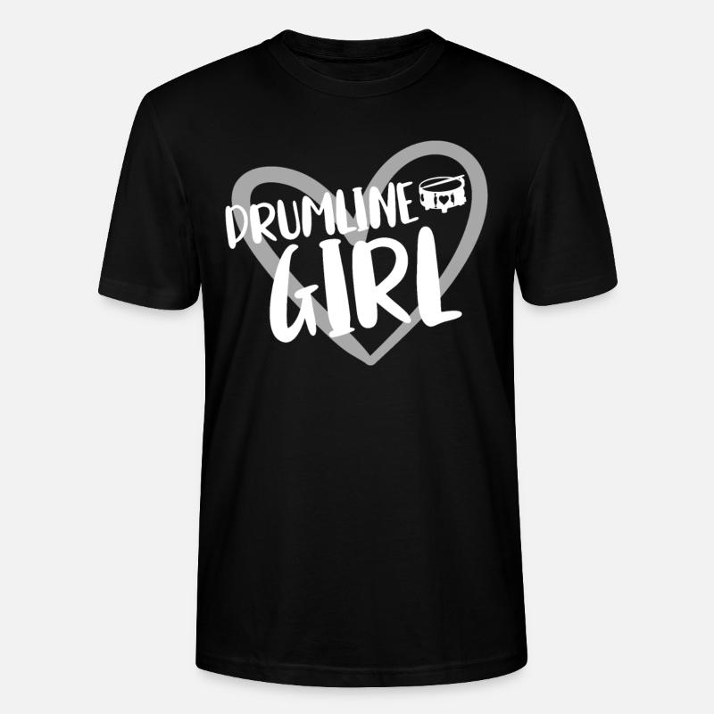 Drumline Trommeln Geschenk - Stanley/Stella Unisex Bio-T-Shirt CRAFTER - Schwarz
