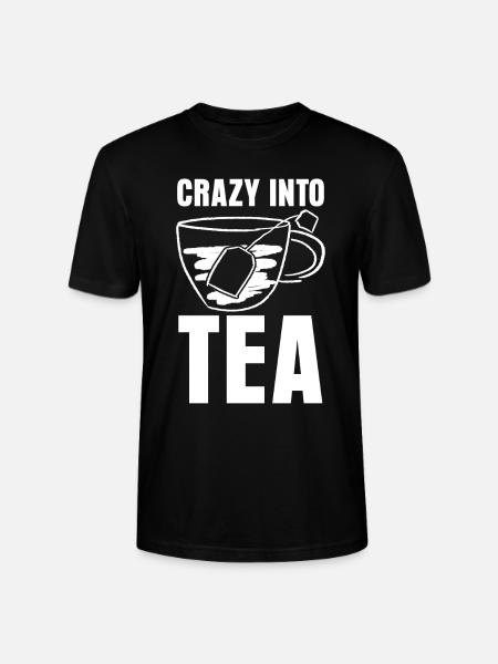 Teetasse Teetrinker Tee Teebeutel - Stanley/Stella Unisex Bio-T-Shirt CRAFTER - Schwarz