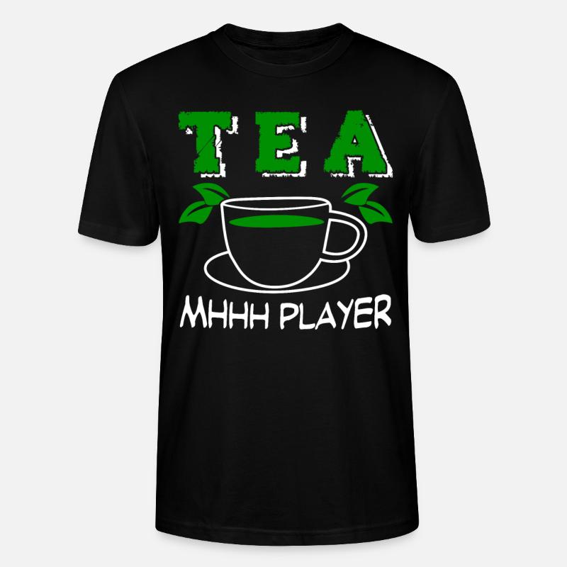 Teetrinker Tee Tasse Teamplayer Teetasse - Stanley/Stella Unisex Bio-T-Shirt CRAFTER - Schwarz