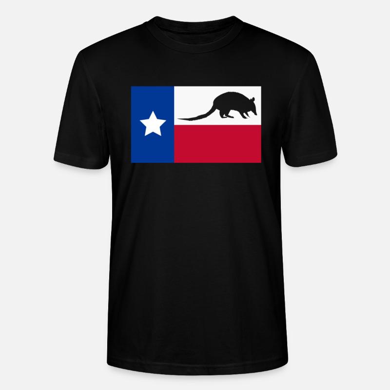 Cadeau de tatou Texas - T-shirt bio CRAFTER Stanley Stella Unisexe - noir