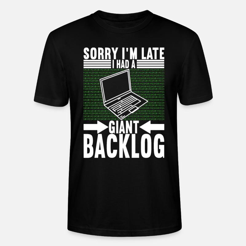 Programmer Computer Scientist - Stanley/Stella CRAFTER Unisex Organic T-Shirt - black