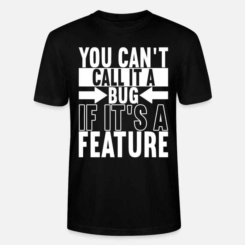 Programmer Computer Scientist - Stanley/Stella CRAFTER Unisex Organic T-Shirt - black