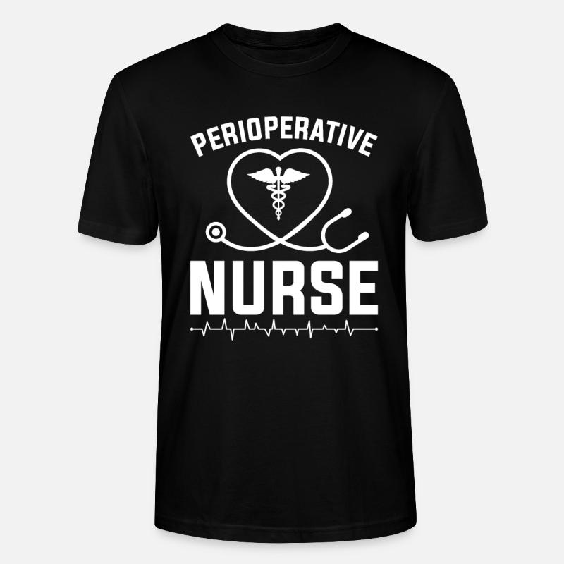 Perioperative Krankenschwester OP-Krankenschwestern ODER - Stanley/Stella Unisex Bio-T-Shirt CRAFTER - Schwarz