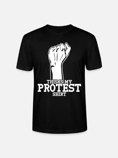 Protest Rejection No No - Stanley/Stella CRAFTER Unisex Organic T-Shirt - black