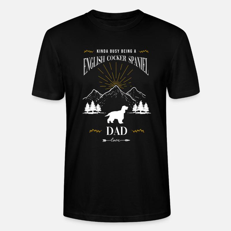 Deutsch Cocker Spaniel - T-shirt bio CRAFTER Stanley Stella Unisexe - noir