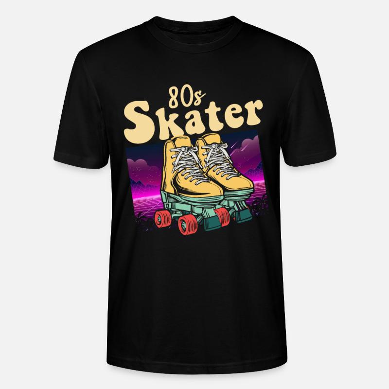 Inline Skater - Stanley/Stella Unisex Bio-T-Shirt CRAFTER - Schwarz