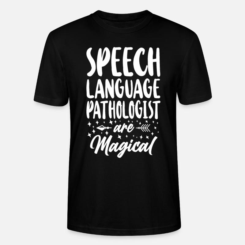 Speech Therapist Therapy Assistant - Stanley/Stella Unisex Bio-T-Shirt CRAFTER - Schwarz
