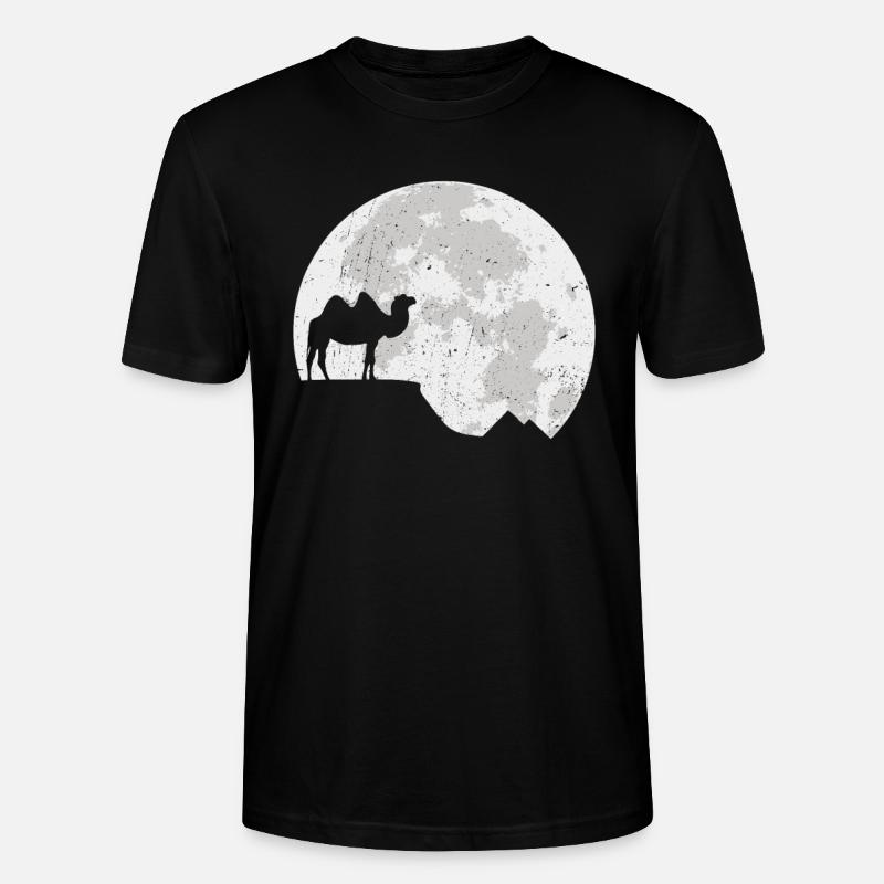 kamel - Stanley/Stella Unisex Bio-T-Shirt CRAFTER - Schwarz