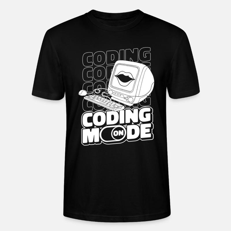 Developer Coder Programmer Computer - T-shirt bio CRAFTER Stanley Stella Unisexe - noir
