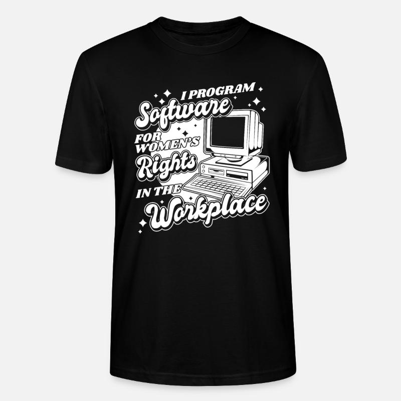 Developer Coder Programmer Computer - T-shirt bio CRAFTER Stanley Stella Unisexe - noir