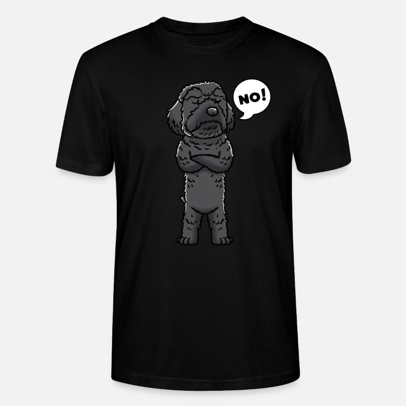 Schnoodle Hund - Stanley/Stella Unisex Bio-T-Shirt CRAFTER - Schwarz
