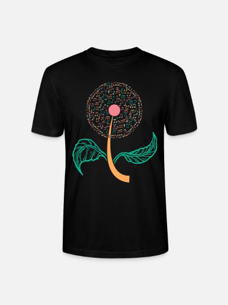 Música de músico Sunflower Music Notes & Clefs I Mus - Camiseta unisex ecológica CRAFTER de Stanley/Stella - negro