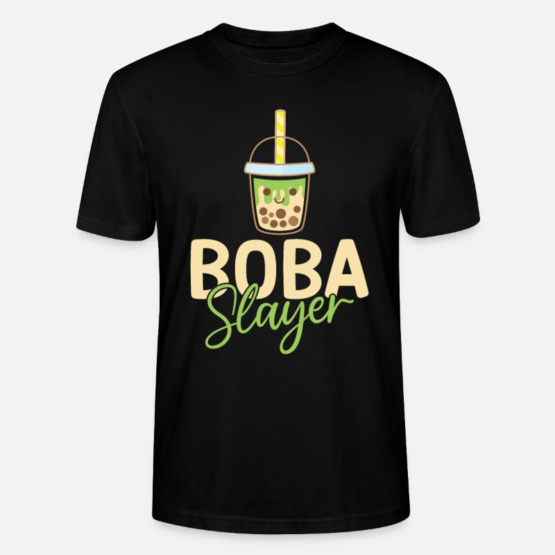 Bubble Tea Lover Cadeau - T-shirt bio CRAFTER Stanley Stella Unisexe - noir