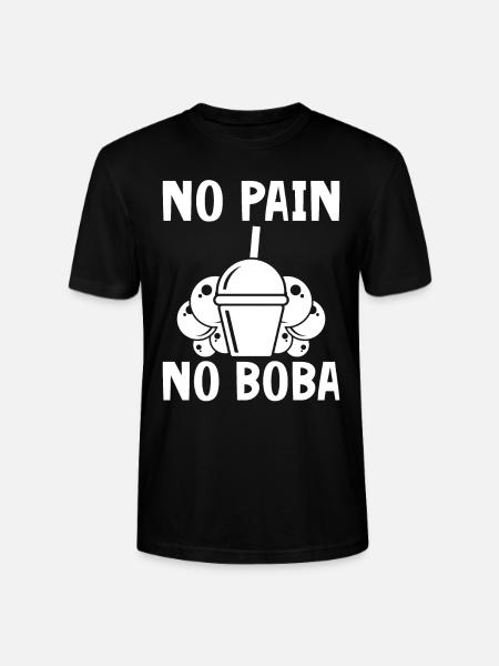 Bubble Tea Lover Gift - Stanley/Stella CRAFTER Unisex Organic T-Shirt - black