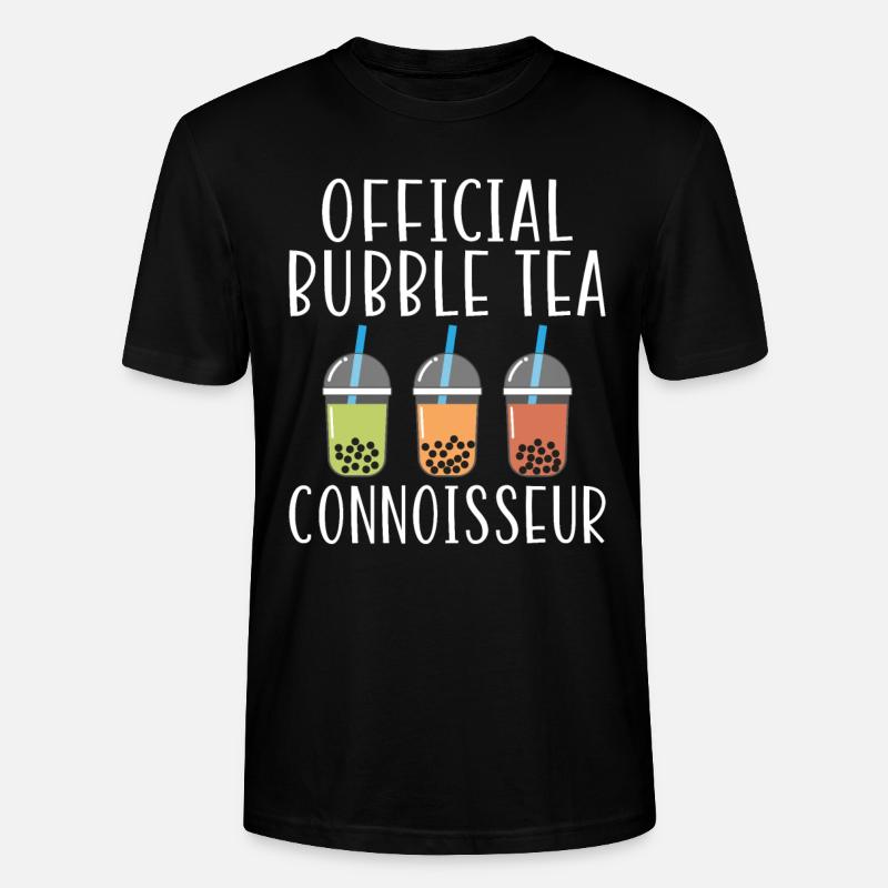 Bubble Tea Lover Cadeau - T-shirt bio CRAFTER Stanley Stella Unisexe - noir