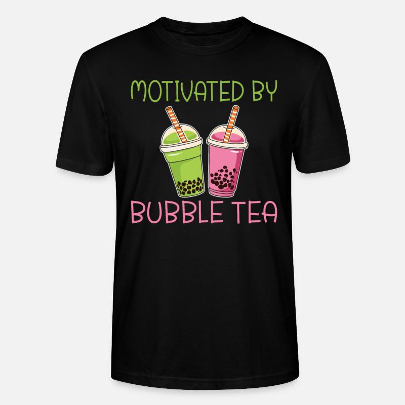 Bubble Tea Lover Cadeau - T-shirt bio CRAFTER Stanley Stella Unisexe - noir