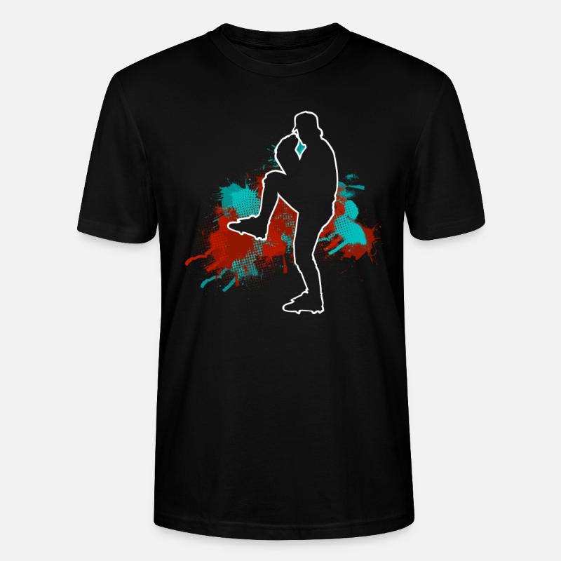 Base-ball - T-shirt bio CRAFTER Stanley Stella Unisexe - noir