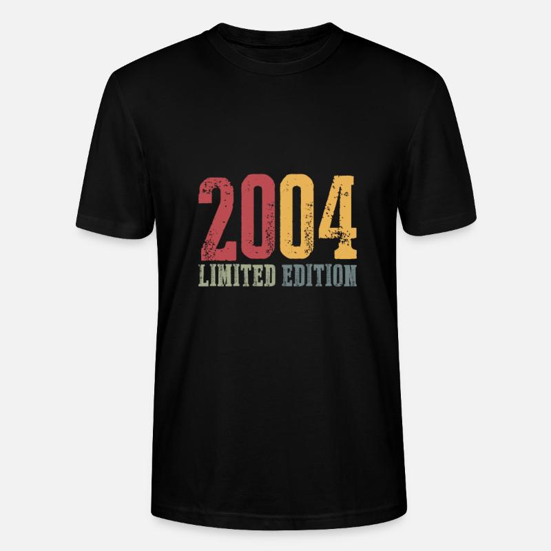 2004 Limited Edition - Stanley/Stella Unisex Bio-T-Shirt CRAFTER - Schwarz