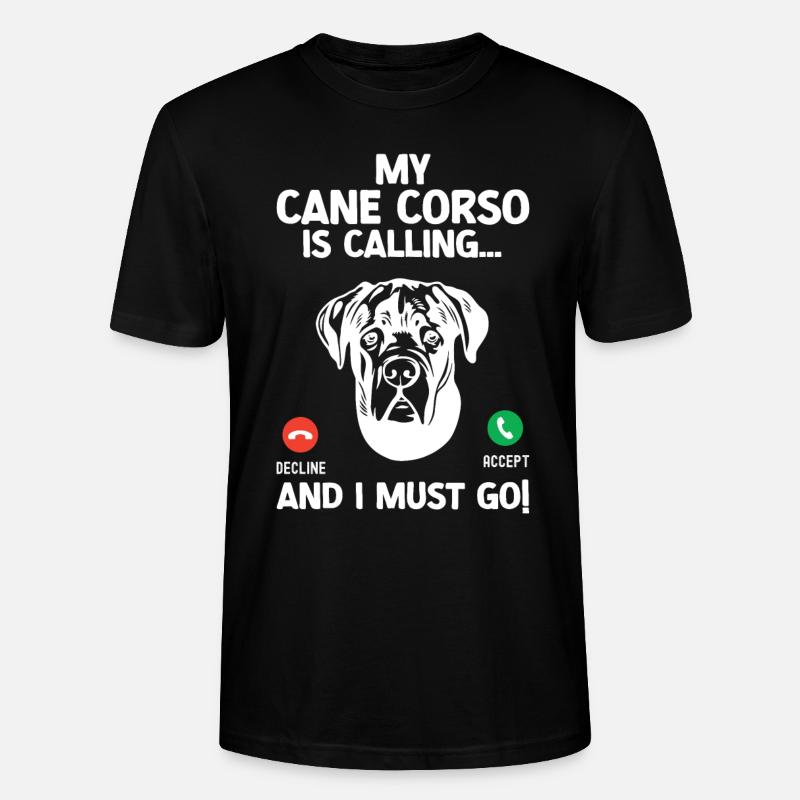 Cane corso - T-shirt bio CRAFTER Stanley Stella Unisexe - noir
