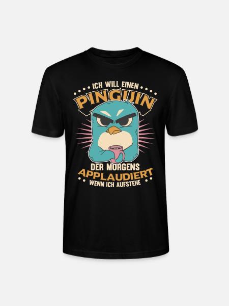 Sarkasmus für Langschläfer - Stanley/Stella Unisex Bio-T-Shirt CRAFTER - Schwarz