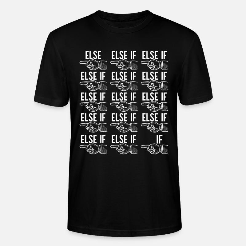 Programmer Computer Scientist - Stanley/Stella CRAFTER Unisex Organic T-Shirt - black