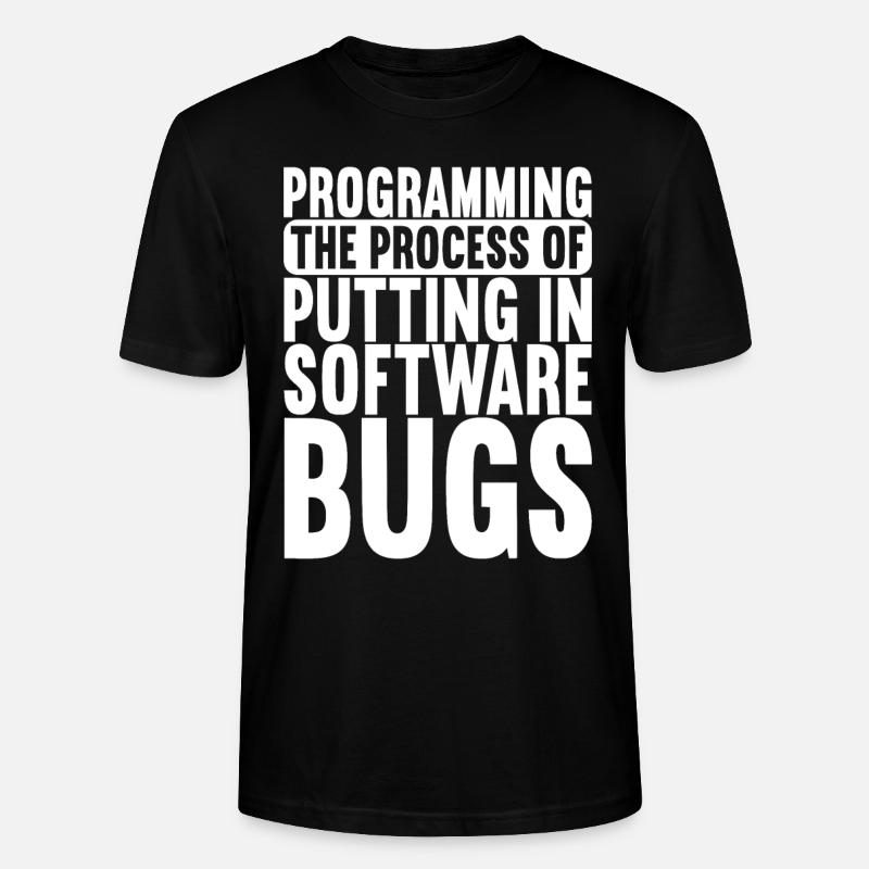 Programmierer Informatiker - Stanley/Stella Unisex Bio-T-Shirt CRAFTER - Schwarz