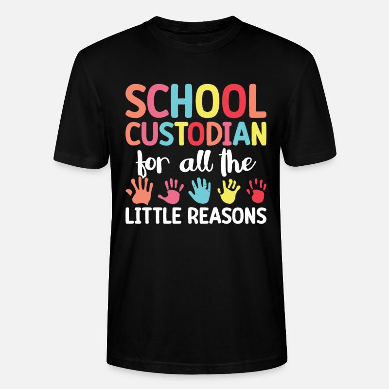 Responsables de l’école - T-shirt bio CRAFTER Stanley Stella Unisexe - noir