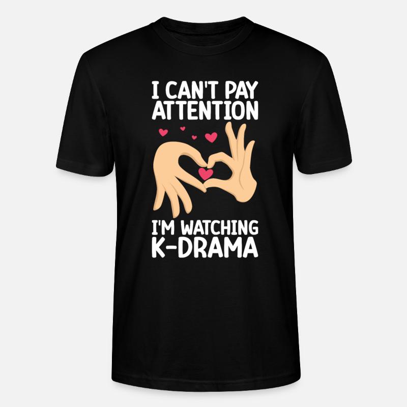 K-Drama - Stanley/Stella Unisex Bio-T-Shirt CRAFTER - Schwarz