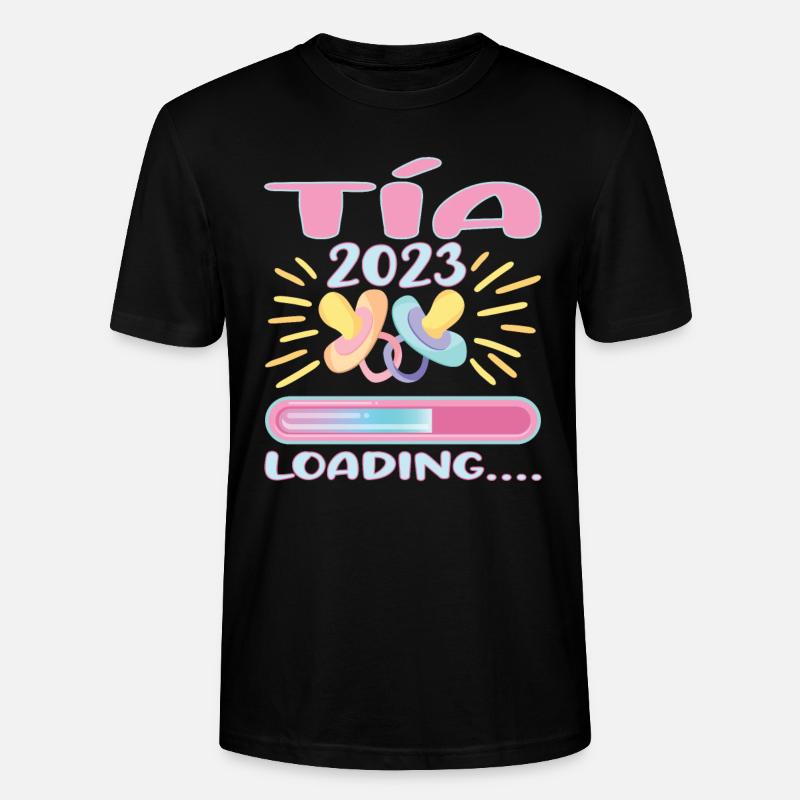 Tía 2023 Loading - Stanley/Stella Unisex Bio-T-Shirt CRAFTER - Schwarz