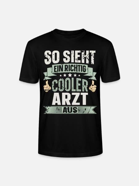 Arzt - Stanley/Stella Unisex Bio-T-Shirt CRAFTER - Schwarz