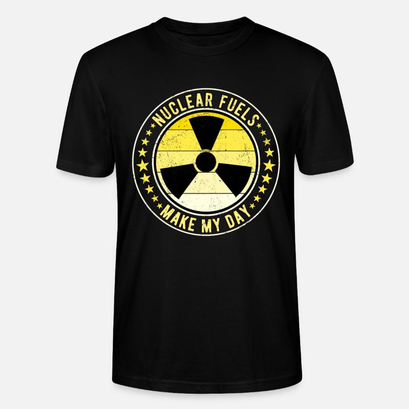 Nuclear Engineer Nuclear Technician - Stanley/Stella CRAFTER Unisex Organic T-Shirt - black