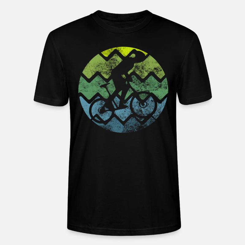 Rétro - Cyclisme - - T-shirt bio CRAFTER Stanley Stella Unisexe - noir