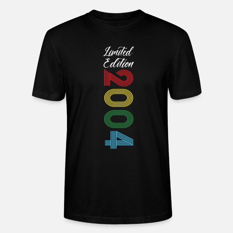 Édition limitée 2004 - T-shirt bio CRAFTER Stanley Stella Unisexe - noir