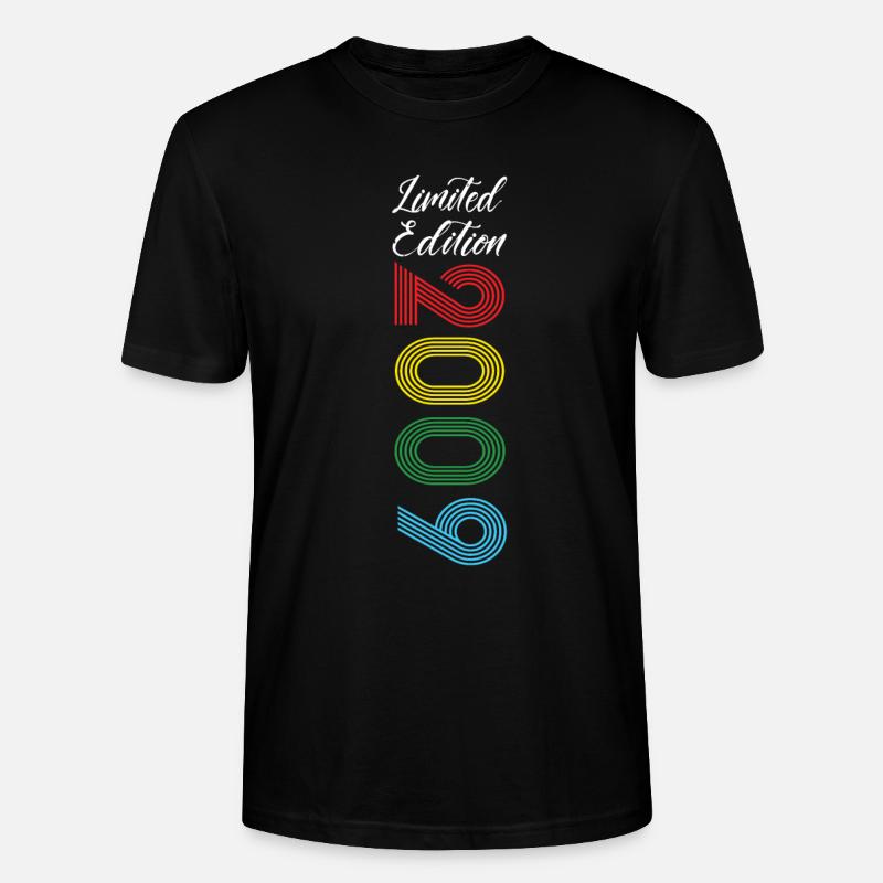 Édition limitée 2009 - T-shirt bio CRAFTER Stanley Stella Unisexe - noir