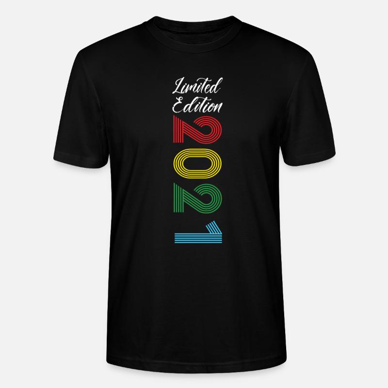 Édition limitée 2021 - T-shirt bio CRAFTER Stanley Stella Unisexe - noir