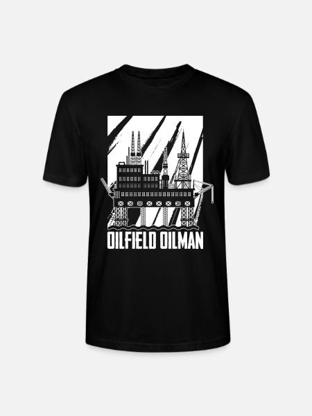Ölfeld Bohrinsel Ölbohrinsel - Stanley/Stella Unisex Bio-T-Shirt CRAFTER - Schwarz