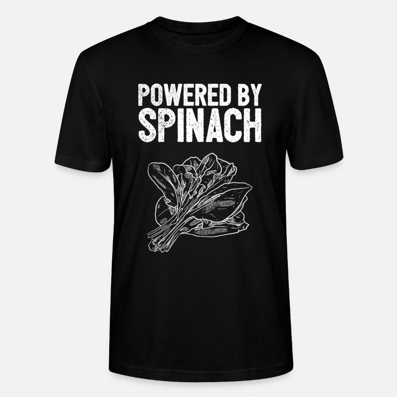 Spinat - Stanley/Stella Unisex Bio-T-Shirt CRAFTER - Schwarz