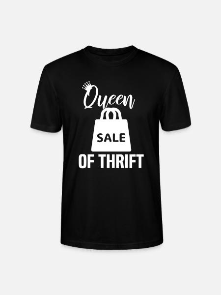 Secondhandladen Secondhand Öko Hipster Gebraucht - Stanley/Stella Unisex Bio-T-Shirt CRAFTER - Schwarz