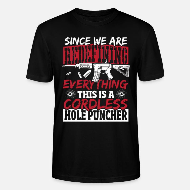2nd Amendment Gun Rights - Stanley/Stella Unisex Bio-T-Shirt CRAFTER - Schwarz
