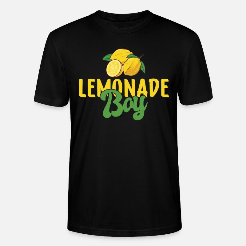 Limonade-Geschenk-Ideen - Stanley/Stella Unisex Bio-T-Shirt CRAFTER - Schwarz