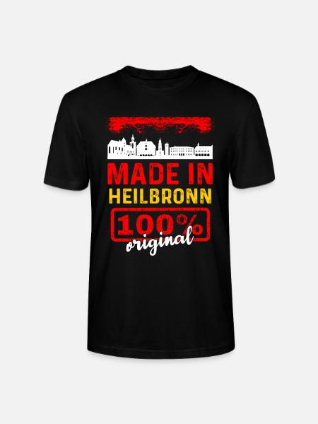 Heilbronn - Stanley/Stella Unisex Bio-T-Shirt CRAFTER - Schwarz