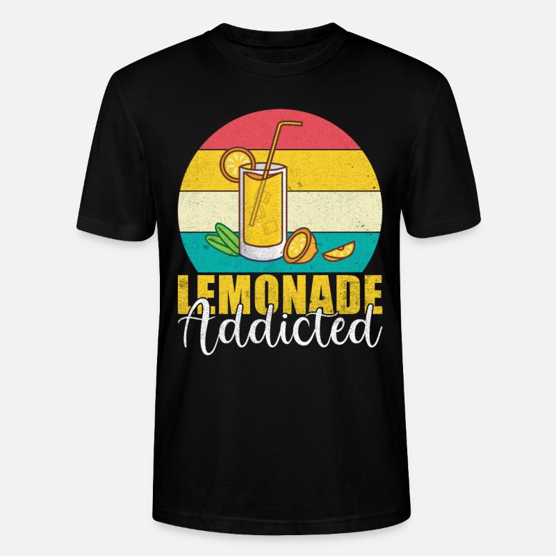 Limonade-Geschenk-Ideen - Stanley/Stella Unisex Bio-T-Shirt CRAFTER - Schwarz