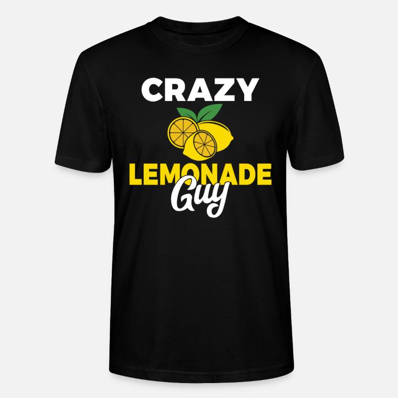 Limonade-Geschenk-Ideen - Stanley/Stella Unisex Bio-T-Shirt CRAFTER - Schwarz