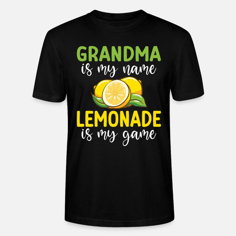 Limonade-Geschenk-Ideen - Stanley/Stella Unisex Bio-T-Shirt CRAFTER - Schwarz